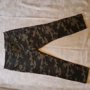 NoBo midrise skinny camo jeans